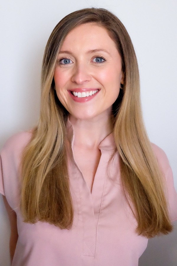 Nurse Kelsey Glynn, registered nurse prescriber at her Acton clinic